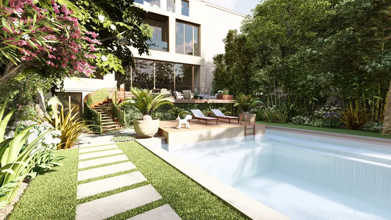 AGENCE_LACOSTE_2024_BORDEAUX_PAYSAGISTE_JARDIN_PISCINE_TERRASSE_LUMIERE_BALCON_MASSIF_ESQUISSE