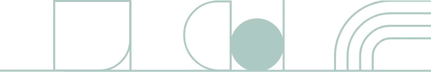 Fond bleu graphique, agence Lacoste paysagiste à Bordeaux