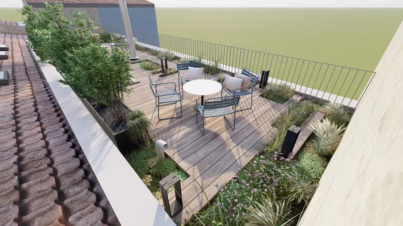 Services conception de l'agence Lacoste, paysagiste DPLG concepteur à Bordeaux